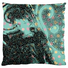 Grainy Angelica Large Flano Cushion Case (two Sides) by snowwhitegirl