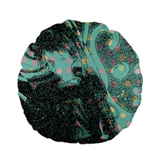 Grainy Angelica Standard 15  Premium Flano Round Cushions by snowwhitegirl