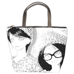 Twins Bucket Bag by snowwhitegirl