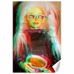 Eating Lunch 3d Canvas 20  X 30   by snowwhitegirl