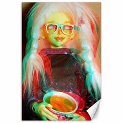 Eating Lunch 3d Canvas 24  X 36  by snowwhitegirl