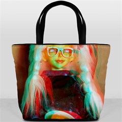 Eating Lunch 3d Bucket Bag by snowwhitegirl