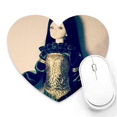 Forest Queen Heart Mousepads by snowwhitegirl