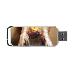 Eating Lunch Portable Usb Flash (two Sides) by snowwhitegirl