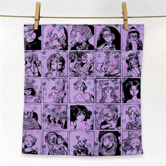 Lilac Yearbook 1 Face Towel by snowwhitegirl