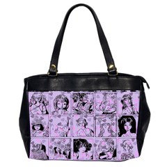 Lilac Yearbook 1 Oversize Office Handbag (2 Sides) by snowwhitegirl