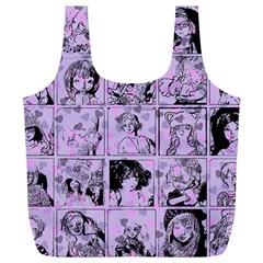 Lilac Yearbook 1 Full Print Recycle Bag (xl) by snowwhitegirl