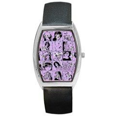 Lilac Yearbook 2 Barrel Style Metal Watch