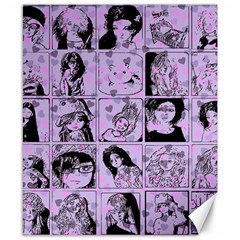 Lilac Yearbook 2 Canvas 8  X 10 