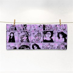 Lilac Yearbook 2 Hand Towel by snowwhitegirl