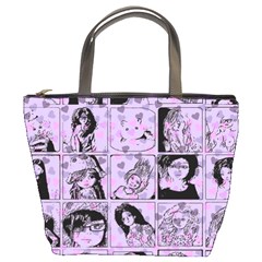 Lilac Yearbook 2 Bucket Bag by snowwhitegirl