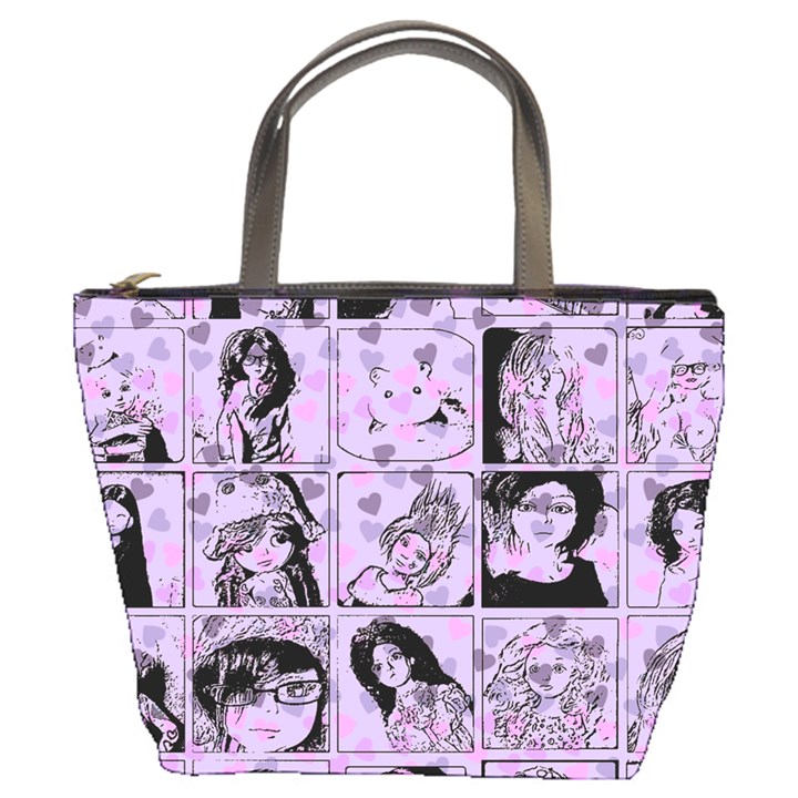 Lilac Yearbook 2 Bucket Bag