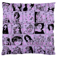 Lilac Yearbook 2 Large Cushion Case (one Side)