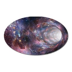 Wormhole 2514312 1920 Oval Magnet by snowwhitegirl