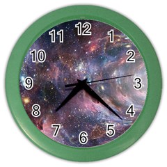 Wormhole 2514312 1920 Color Wall Clock by snowwhitegirl