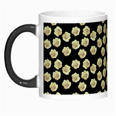 Antique Flowers Black Morph Mugs