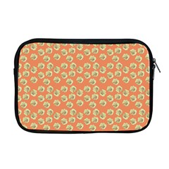 Antique Flowers Peach Apple MacBook Pro 17  Zipper Case