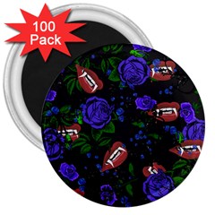 Blue Rose Vampire 3  Magnets (100 Pack) by snowwhitegirl