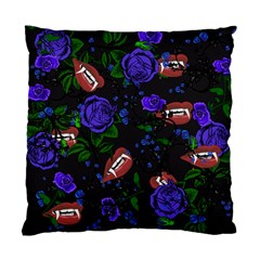 Blue Rose Vampire Standard Cushion Case (two Sides) by snowwhitegirl