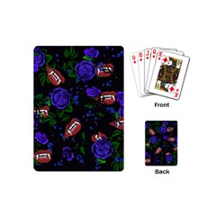 Blue Rose Vampire Playing Cards (mini)  by snowwhitegirl