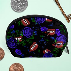 Blue Rose Vampire Accessory Pouch (large) by snowwhitegirl