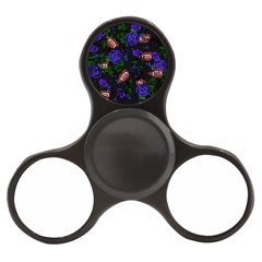 Blue Rose Vampire Finger Spinner by snowwhitegirl