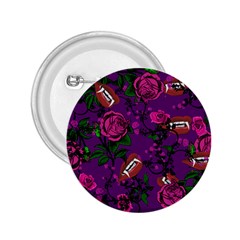 Purple  Rose Vampire 2 25  Buttons by snowwhitegirl