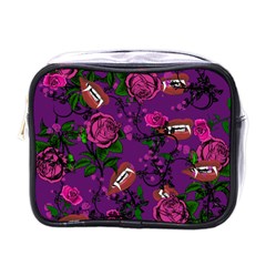 Purple  Rose Vampire Mini Toiletries Bag (one Side) by snowwhitegirl