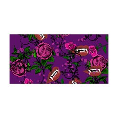 Purple  Rose Vampire Yoga Headband by snowwhitegirl