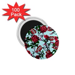 Light Blue Rose Vampire 1.75  Magnets (100 pack) 