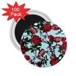 Light Blue Rose Vampire 2.25  Magnets (100 pack)  Front