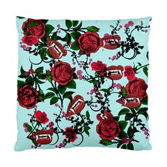 Light Blue Rose Vampire Standard Cushion Case (One Side)