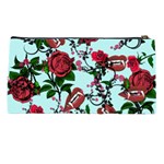 Light Blue Rose Vampire Pencil Cases Back