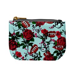 Light Blue Rose Vampire Mini Coin Purse