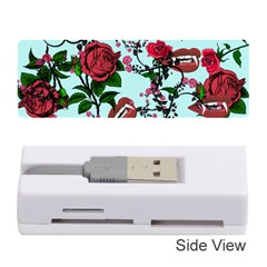 Light Blue Rose Vampire Memory Card Reader (Stick)