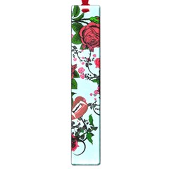 Light Blue Rose Vampire Large Book Marks