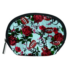 Light Blue Rose Vampire Accessory Pouch (Medium)