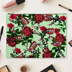 Green Rose Vampire Cosmetic Bag (xl) by snowwhitegirl