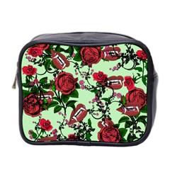 Green Rose Vampire Mini Toiletries Bag (two Sides) by snowwhitegirl