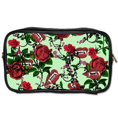 Green Rose Vampire Toiletries Bag (two Sides) by snowwhitegirl