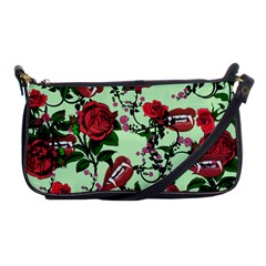 Green Rose Vampire Shoulder Clutch Bag by snowwhitegirl