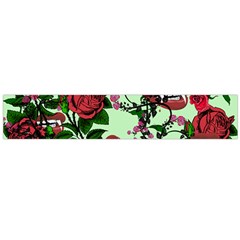 Green Rose Vampire Large Flano Scarf  by snowwhitegirl