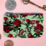 Green Rose Vampire Large Coin Purse Front