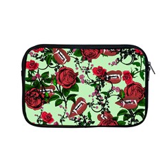 Green Rose Vampire Apple Macbook Pro 13  Zipper Case by snowwhitegirl