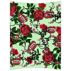 Green Rose Vampire Back Support Cushion by snowwhitegirl