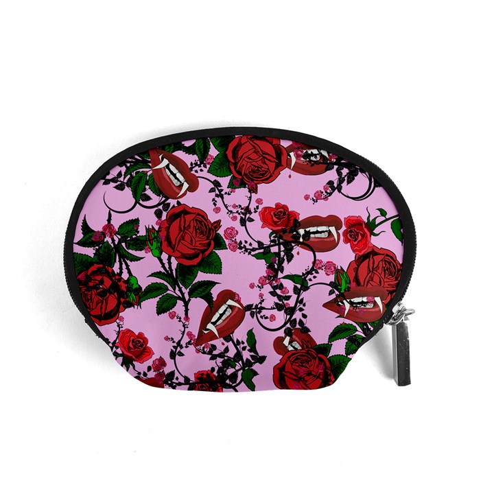 Pink Rose Vampire Accessory Pouch (Small)