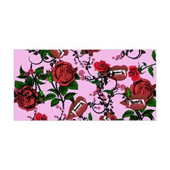 Pink Rose Vampire Yoga Headband