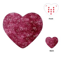 Heart Pattern Playing Cards (heart)  by snowwhitegirl