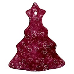 Heart Pattern Ornament (christmas Tree) 