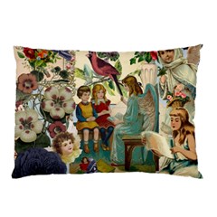 Angel Collage Pillow Case by snowwhitegirl